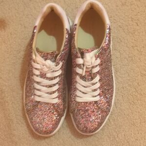 Sparkly Glitter Sneakers